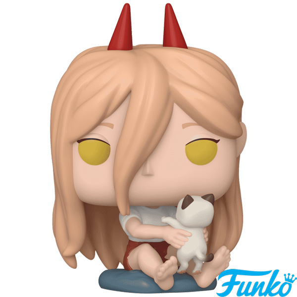 Funko POP #1766 Chainsaw Man Power with Meowy Exclusive Figure